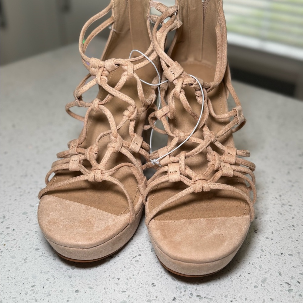 Torrid Caged Platform Wedge NWT